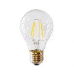 Comprar  Bombilla Led E27 A60 Filamento 4W V-TAC 320LM 3000K