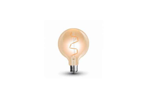 Comprar  Bombilla Led E27 G95 Vintage 4W V-TAC 400LM 2200K